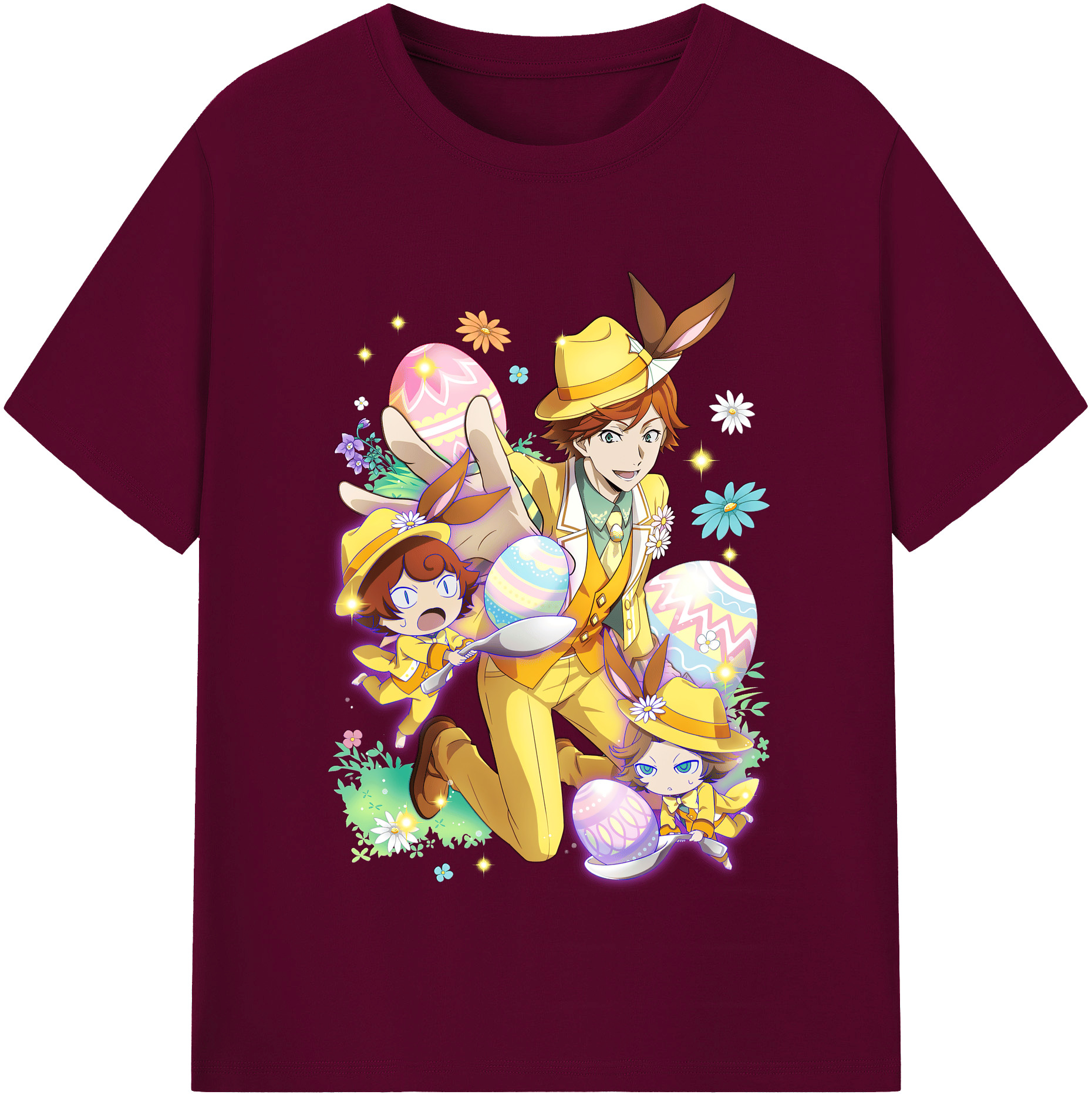（画像用） 文豪ストレイドッグス Bungo Stray Dogs レディースカジュアルプリントTシャツ（綿100％）